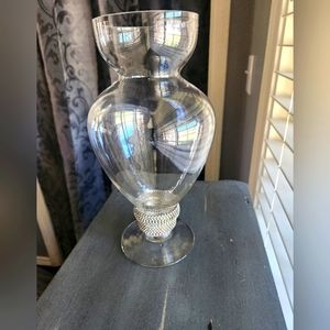 Clear Glass Vase